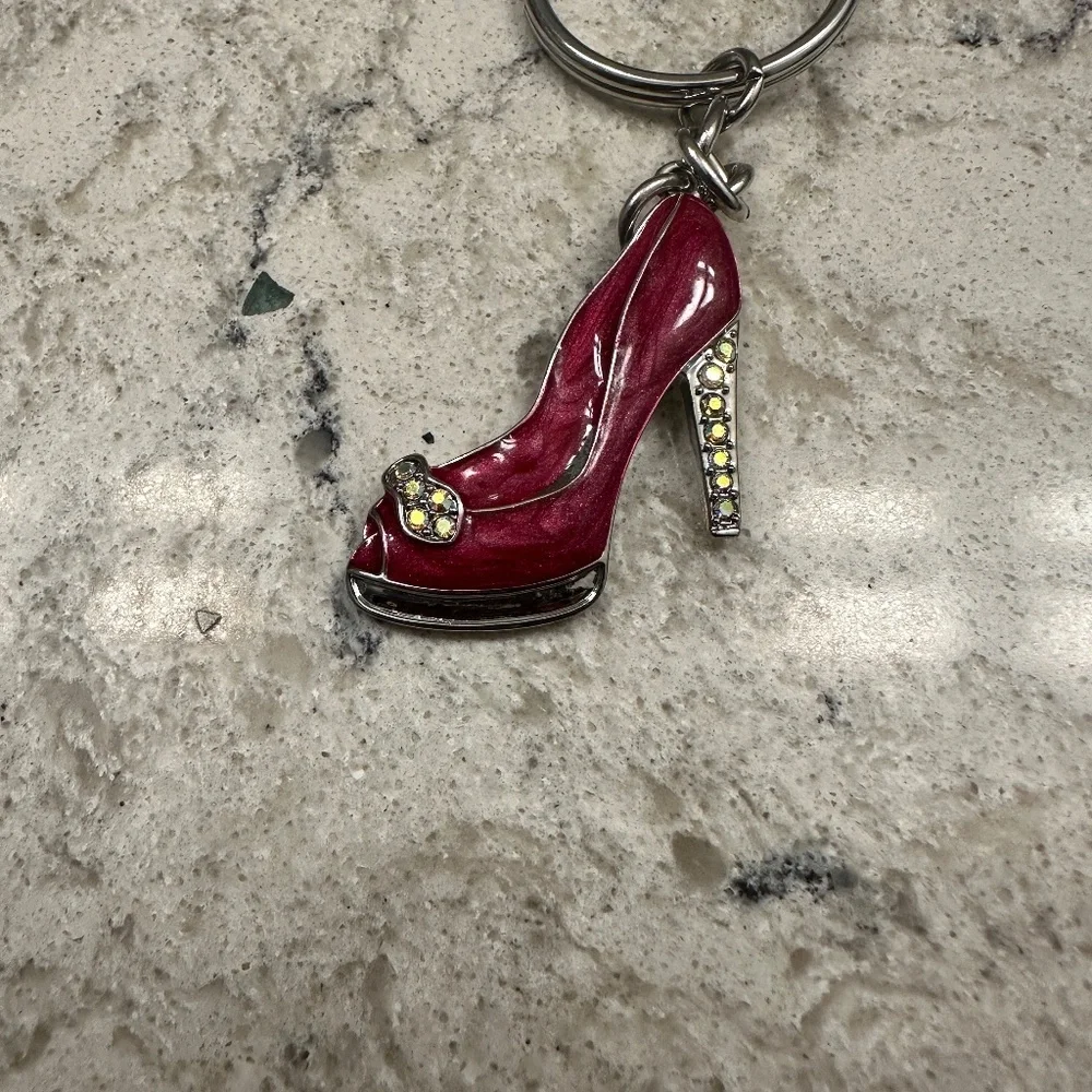 High Heel Pink Keychain‎